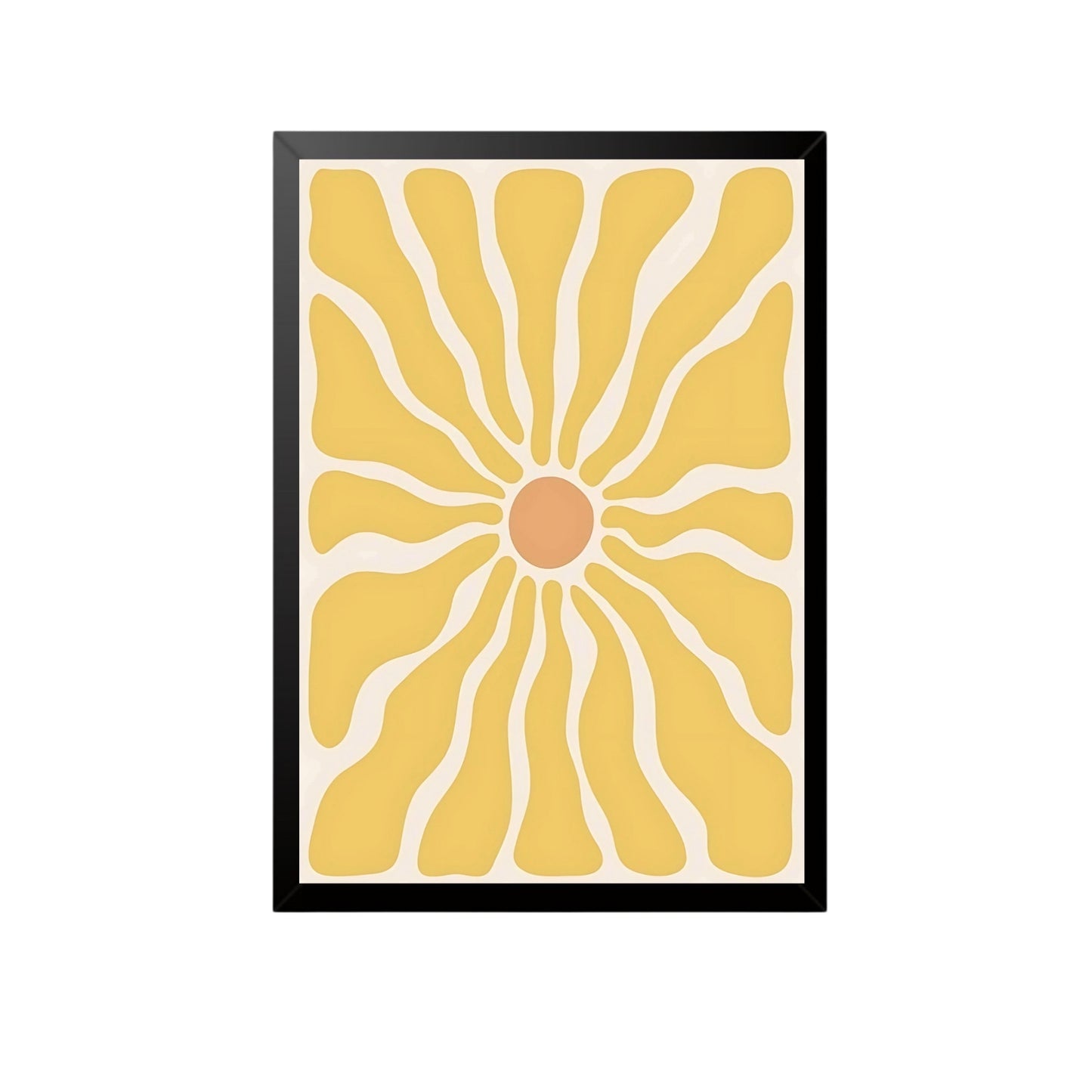 Abstract Sunshine Wall Art Frame