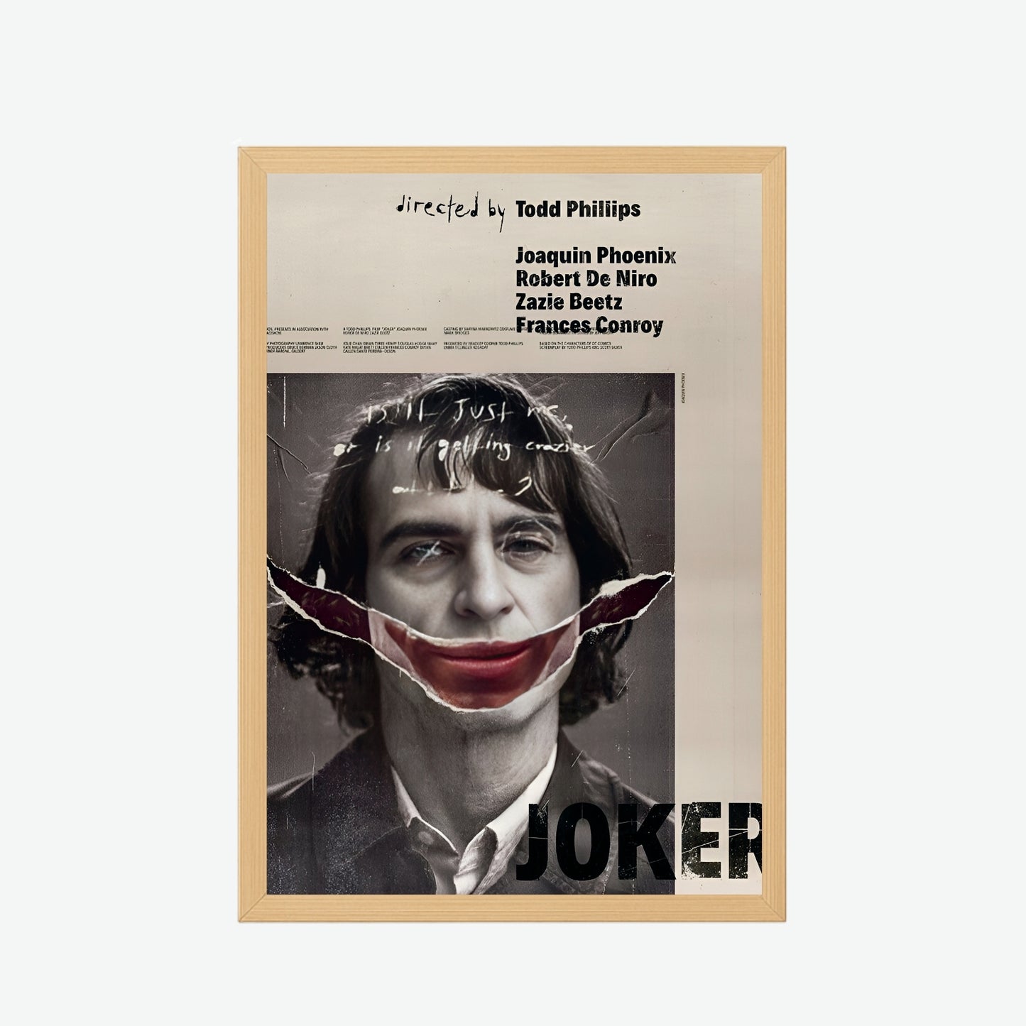 Joker 2019 Joaquin Phoenix Poster