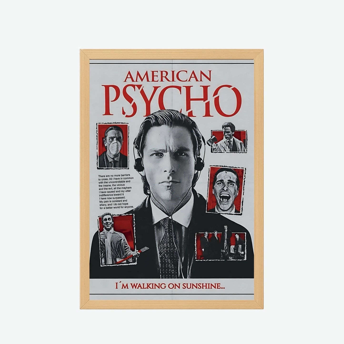 American Psycho Vintage Movie Poster