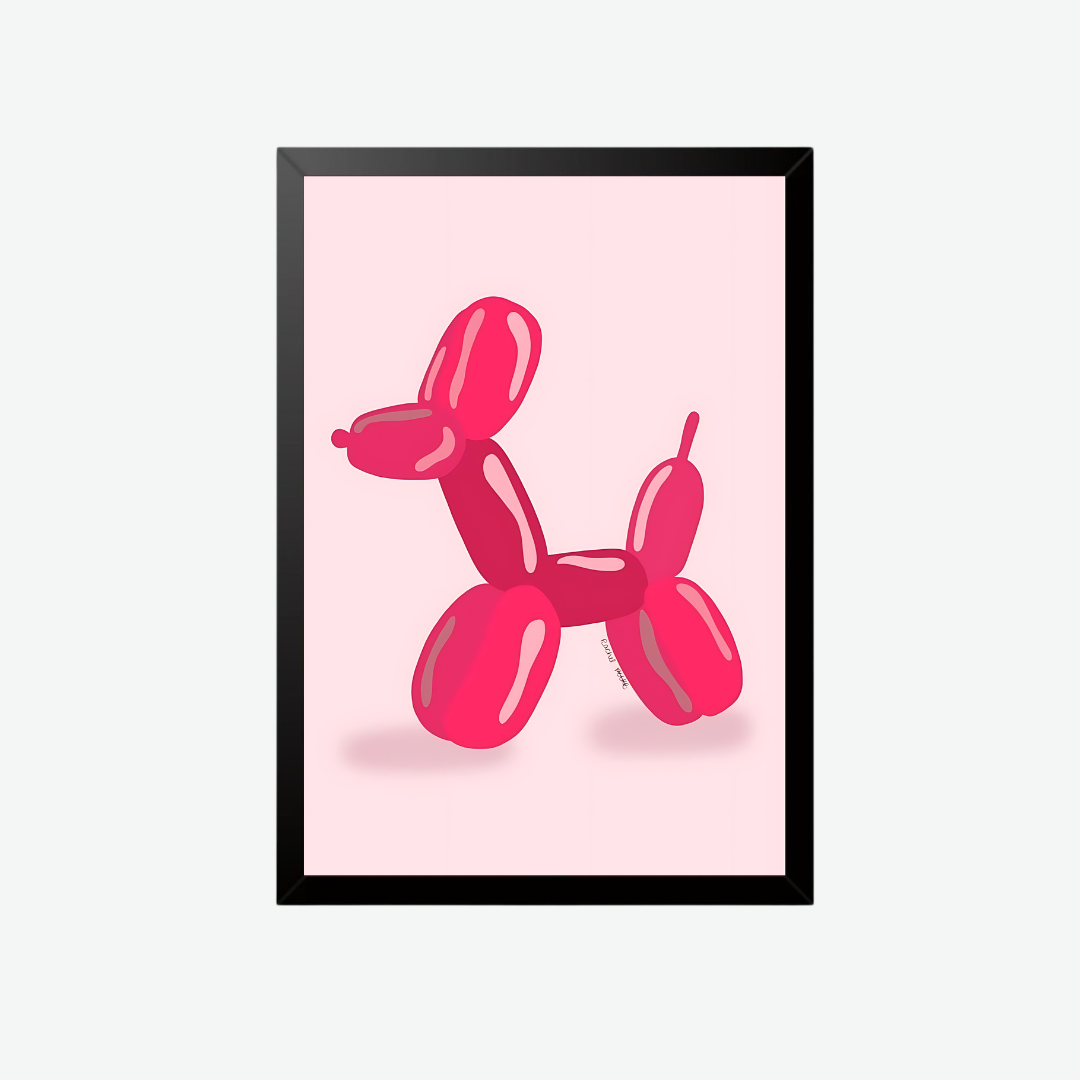 Ma chérie pink posters Set of III