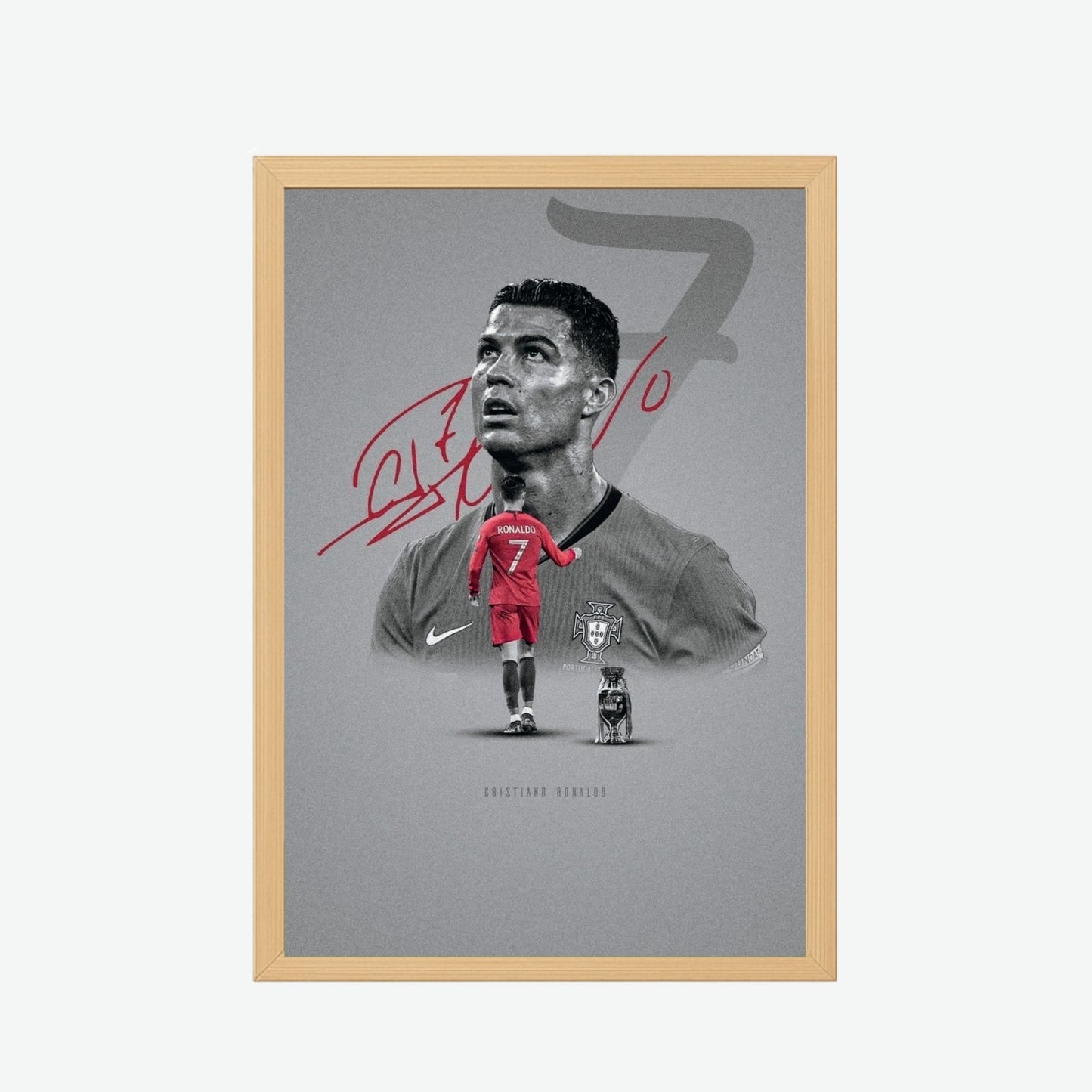 Cristiano Ronaldo Portugal No.7 Poster