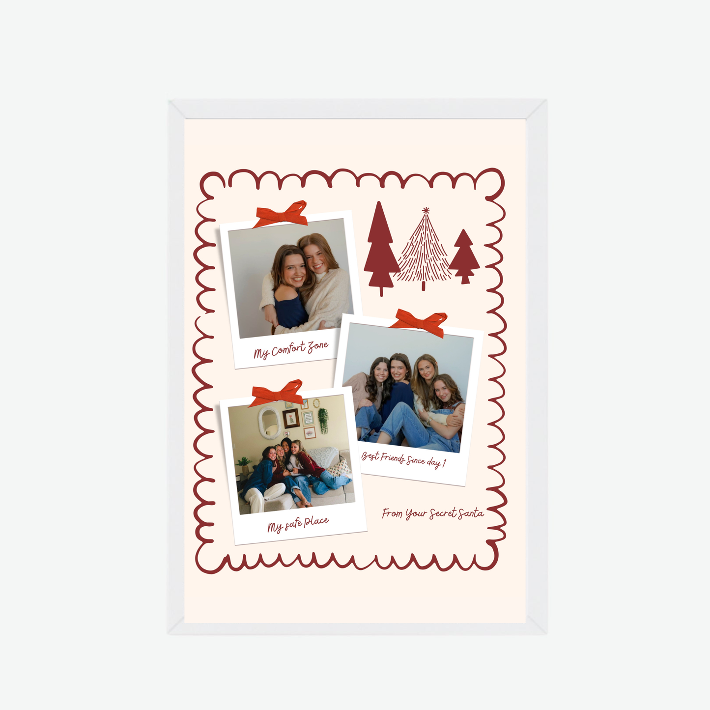 Christmas Personalized Wall Frame | Limited Edition