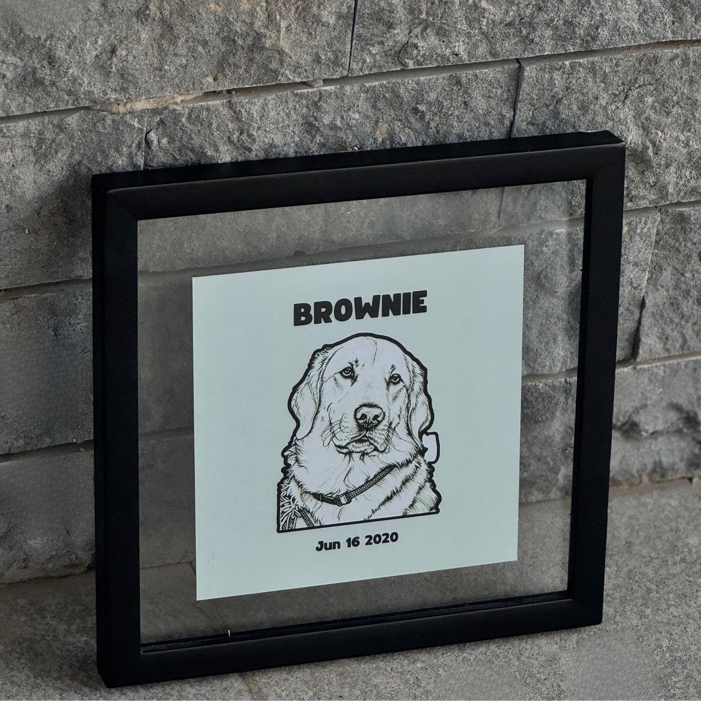 Customized Pet Portrait Poster