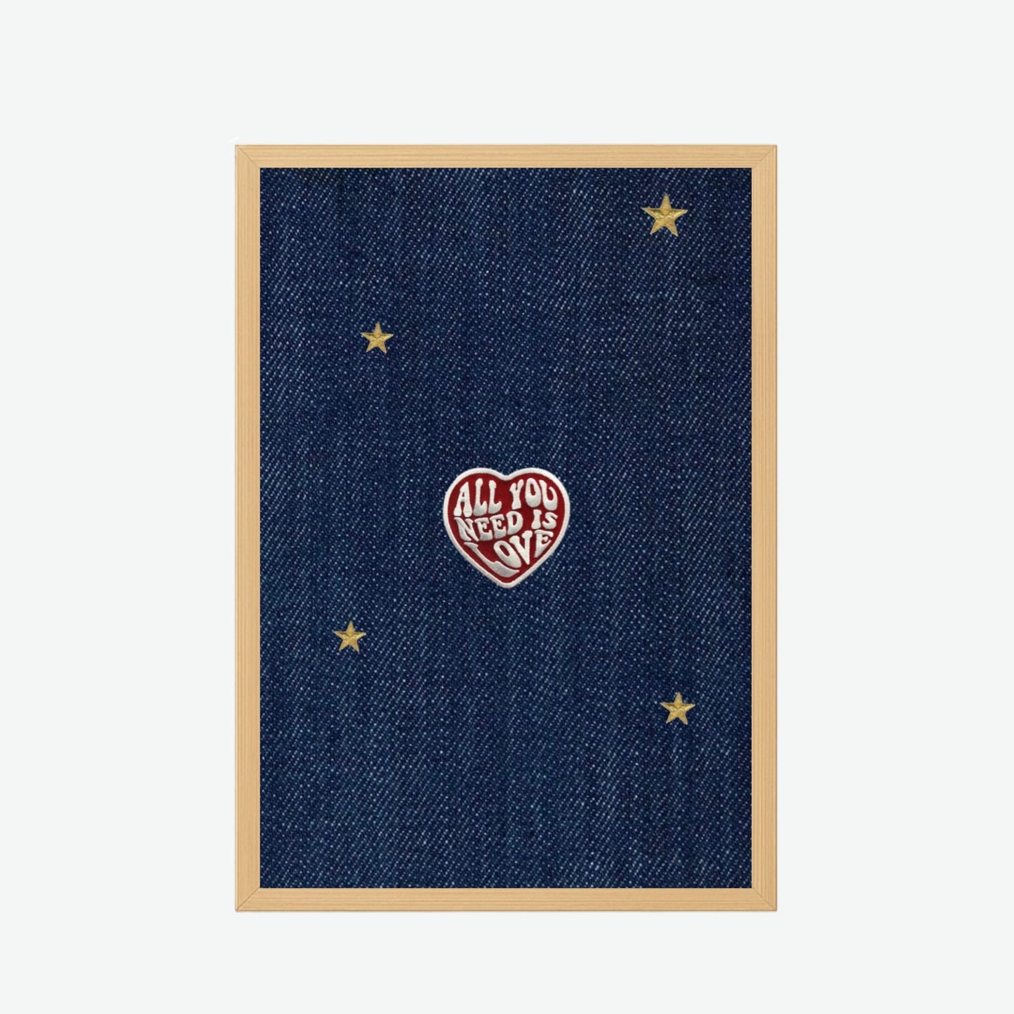 Denim Wall Frame