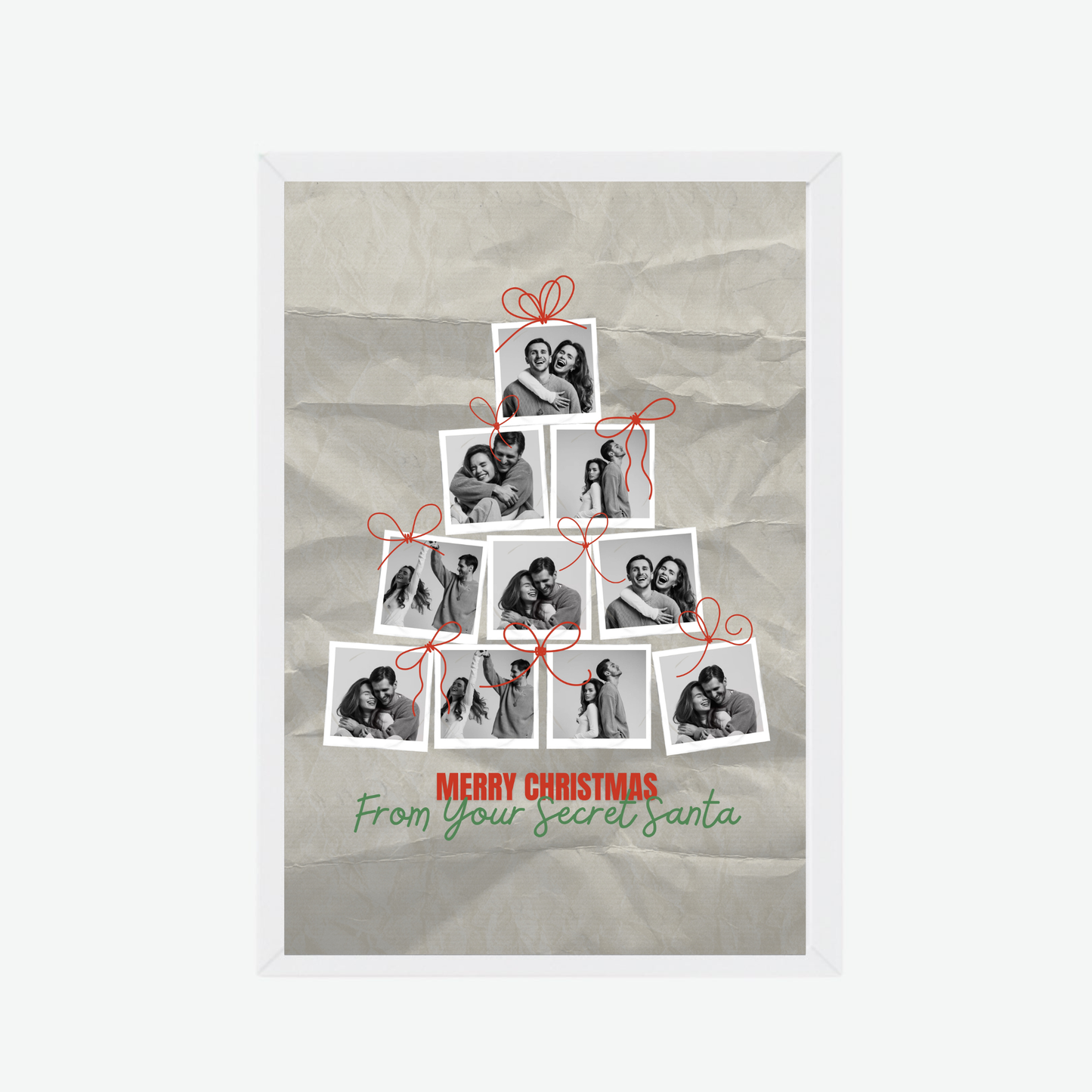 Christmas Personalized Wall Frame III | Limited Edition