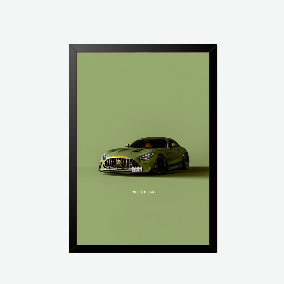 Mercedes-Benz AMG GT wall poster