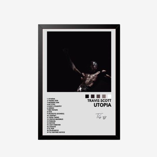 "Utopia" travis scott album poster