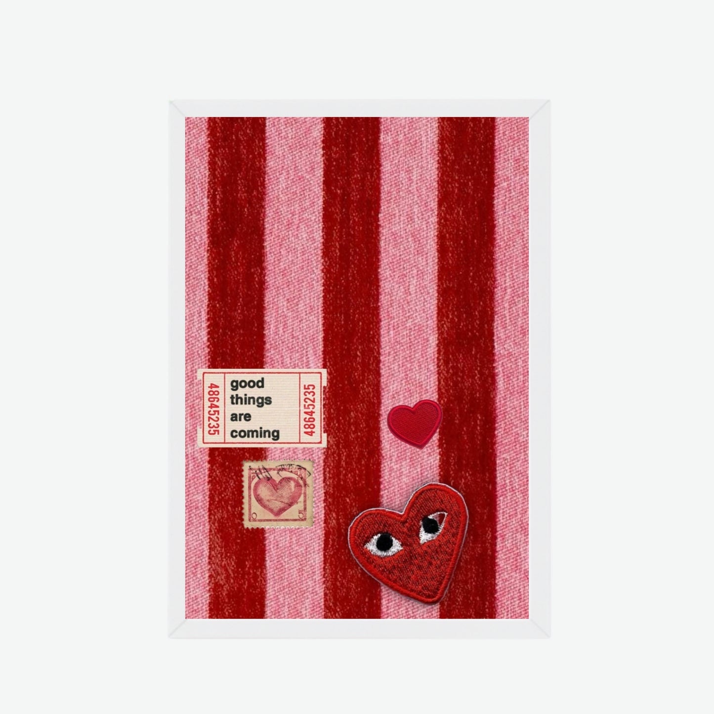 Good Things Are Coming Quote Wall frame