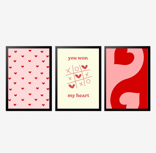 Valentine’s day Edition Set of III