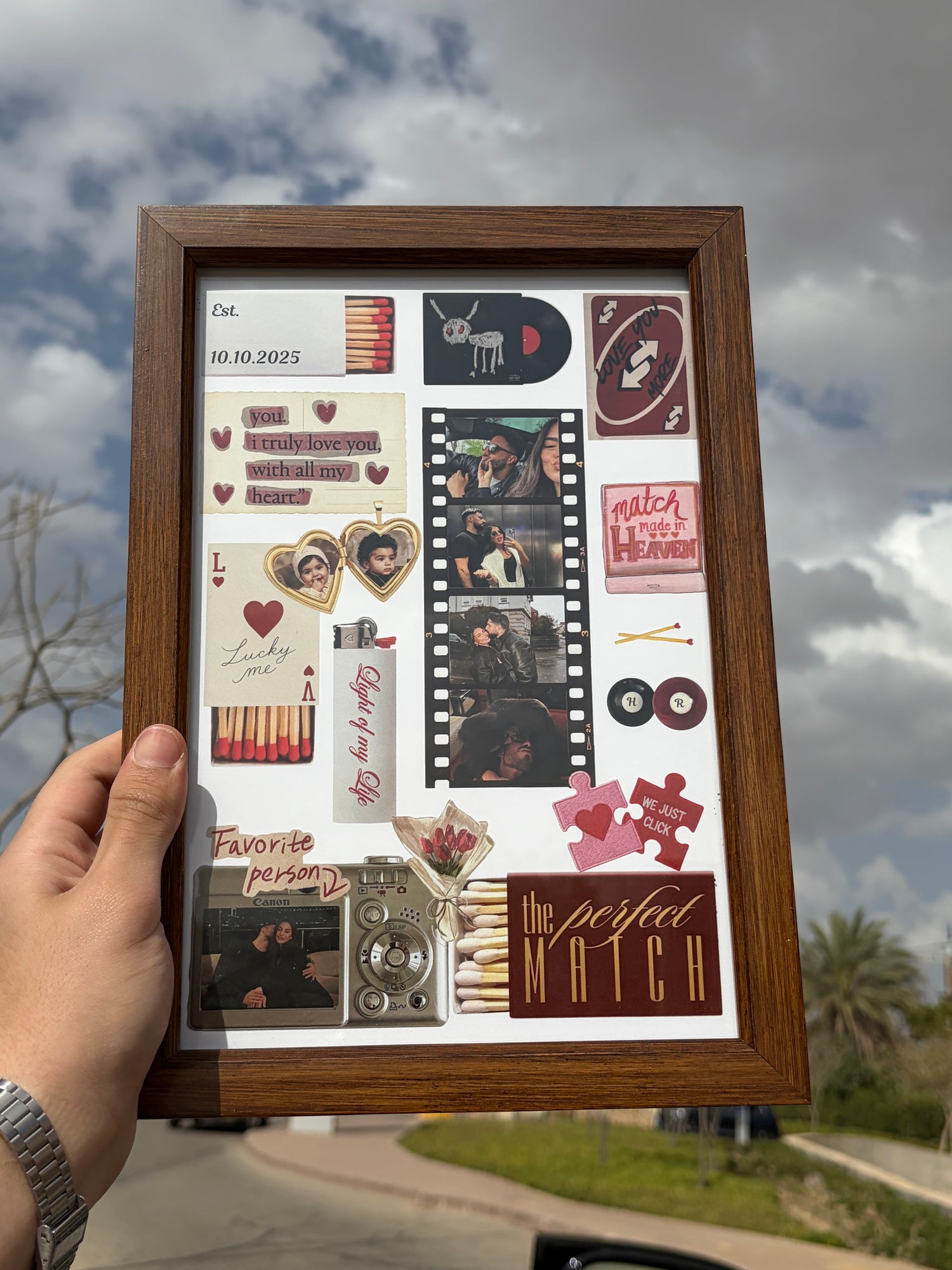 Couples/Besties personalized frames