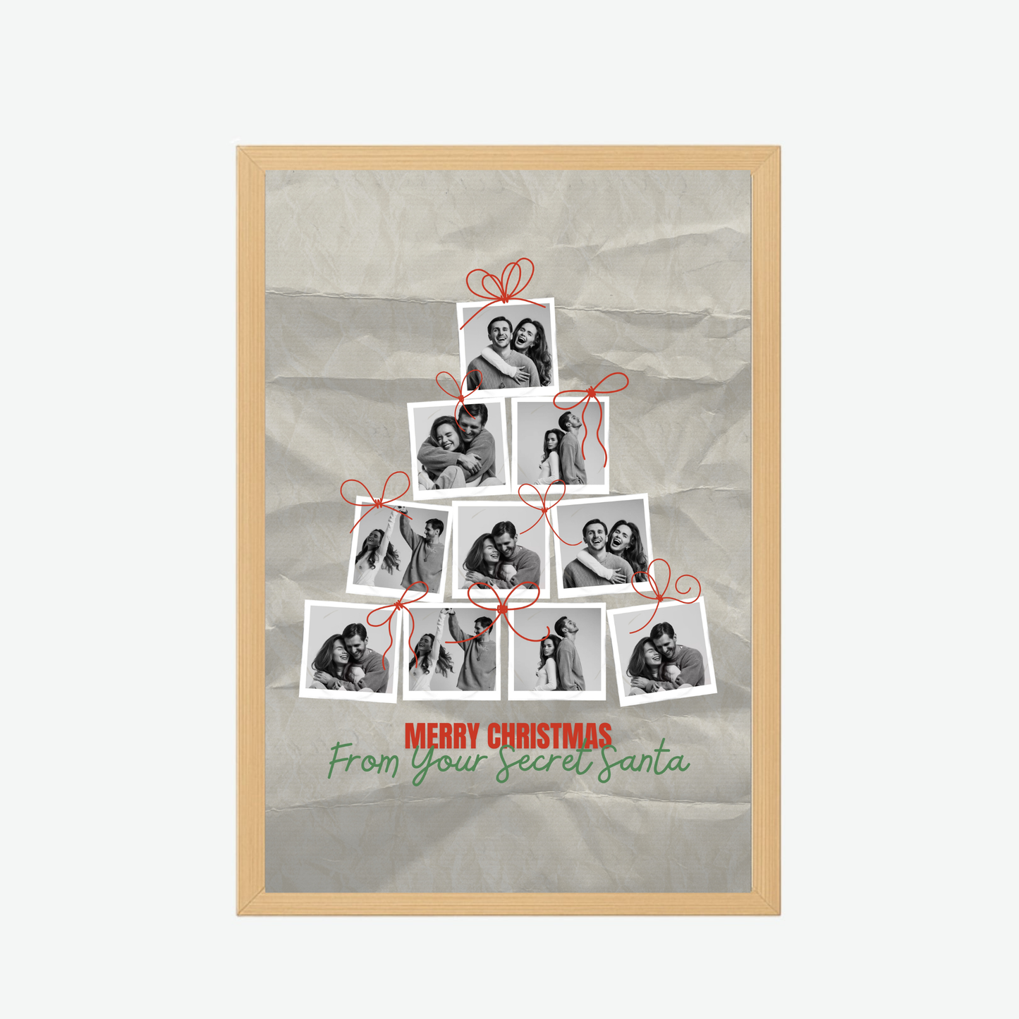 Christmas Personalized Wall Frame III | Limited Edition