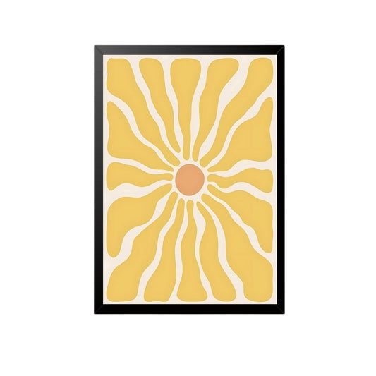 Abstract Sunshine Wall Art Frame