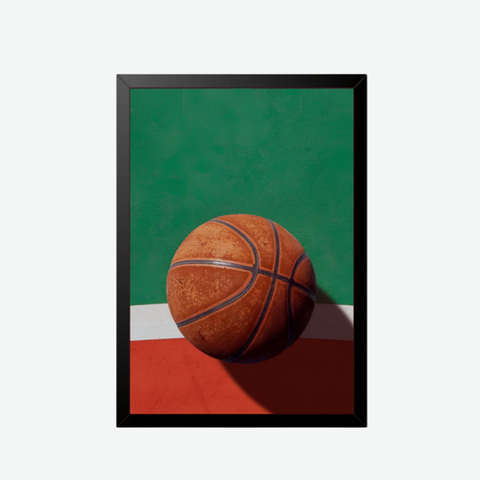 Basketball wall poster