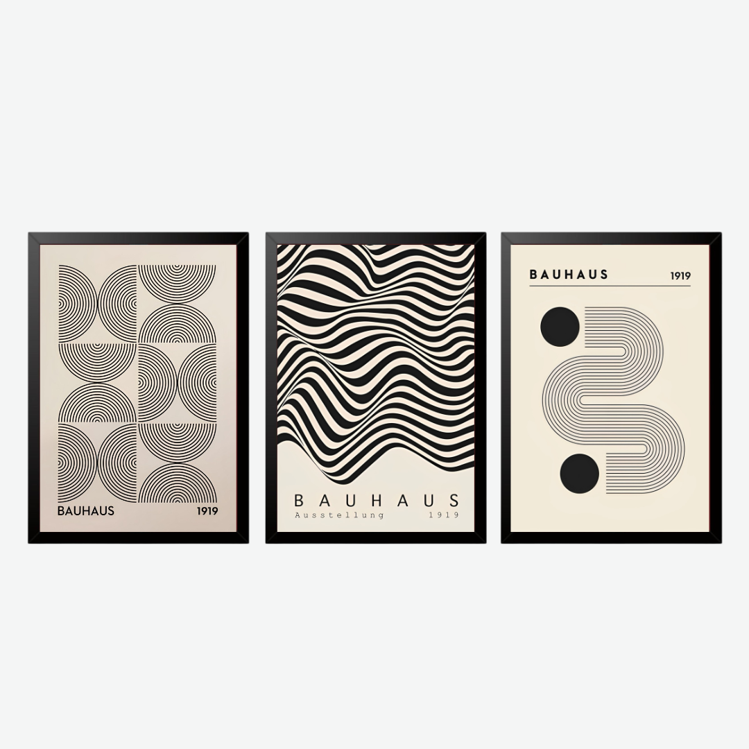 Bauhaus posters set of III