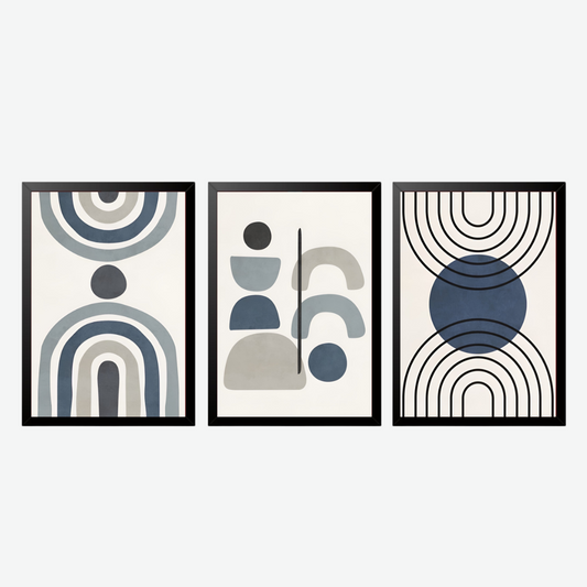 Minimalist Geometric Print Set of III