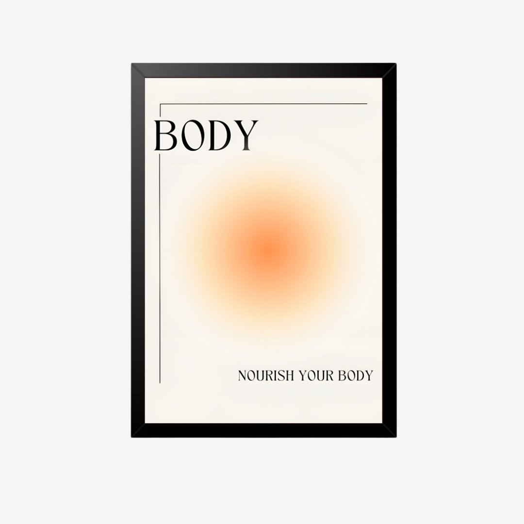 SOUL MIND BODY Set of III Posters