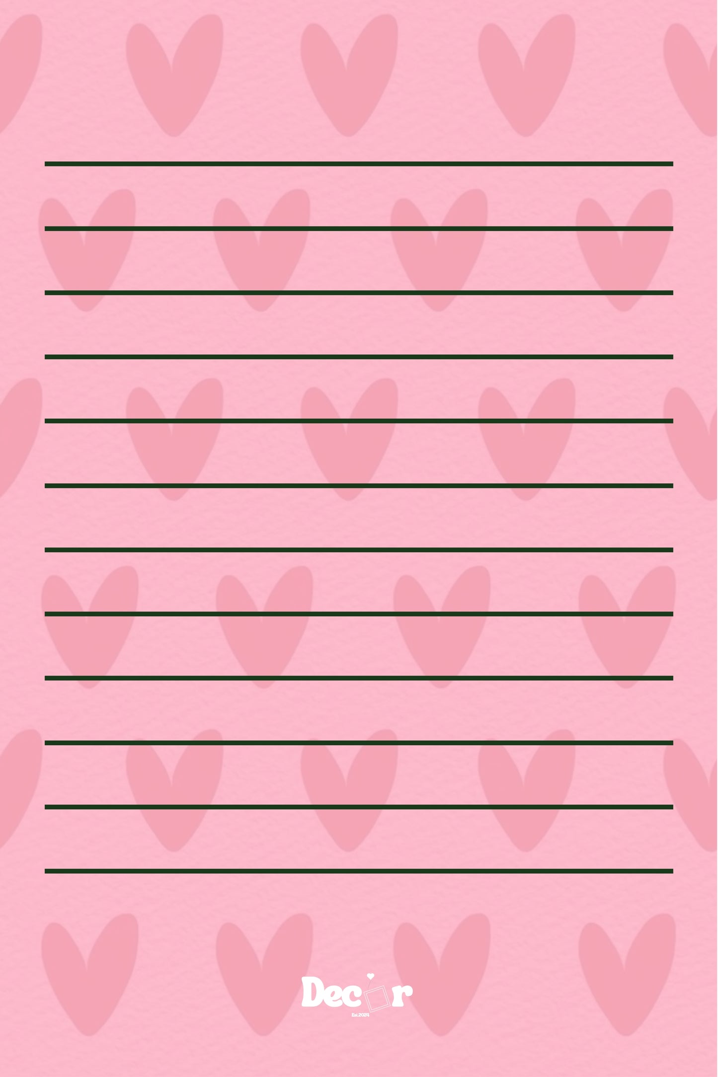 Red hearts Greeting card