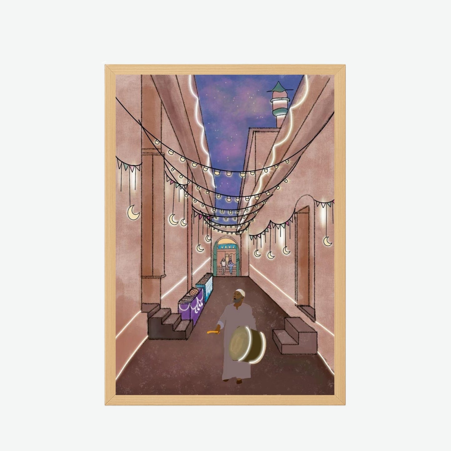 Ramadan Street Drummer Frame