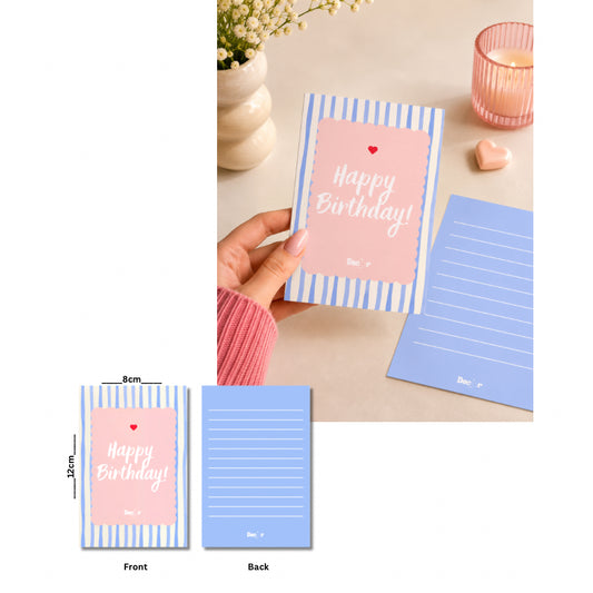 Happy birthday Greeting card