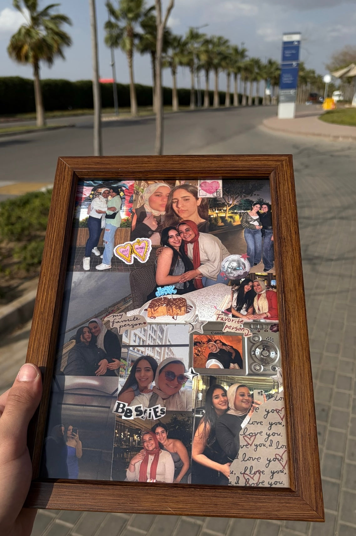 Besties Personalized Frame