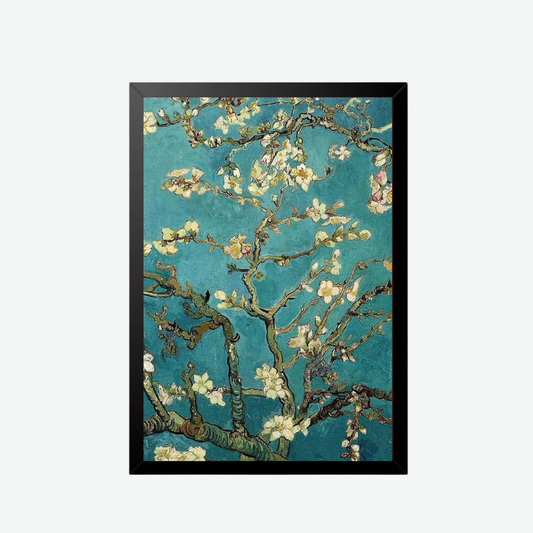 Almond Blossom Branches Wall Poster - Inspired by Van Gogh's Masterpiece