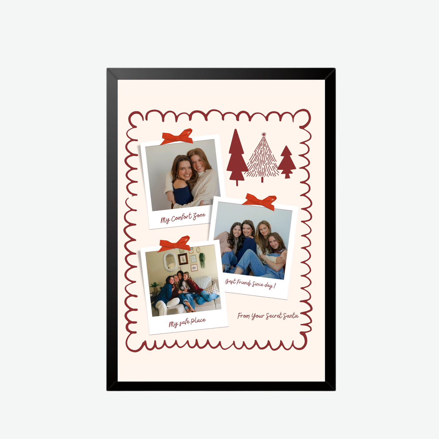 Christmas Personalized Wall Frame | Limited Edition