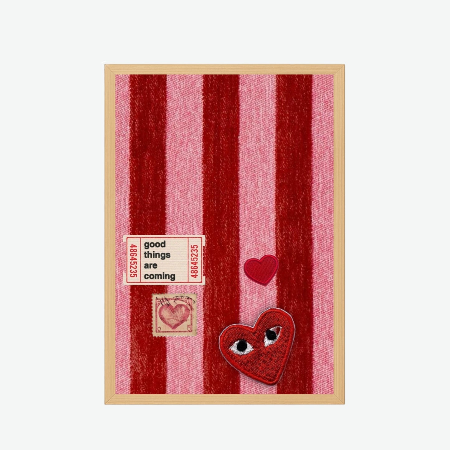 Good Things Are Coming Quote Wall frame