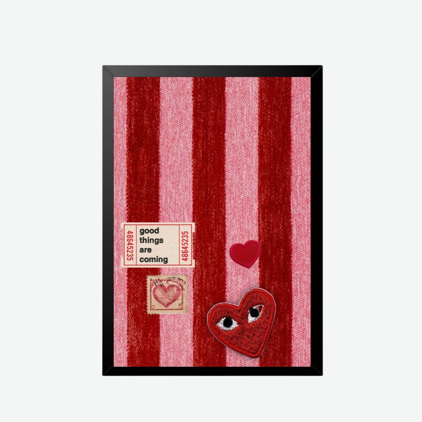 Good Things Are Coming Quote Wall frame