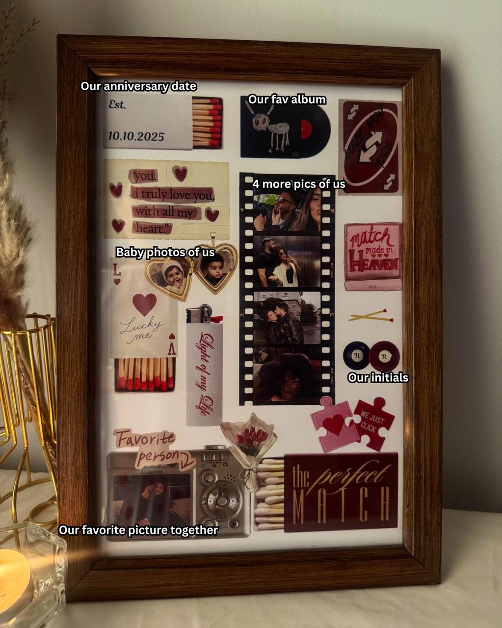 Matchbox Personalized Frame