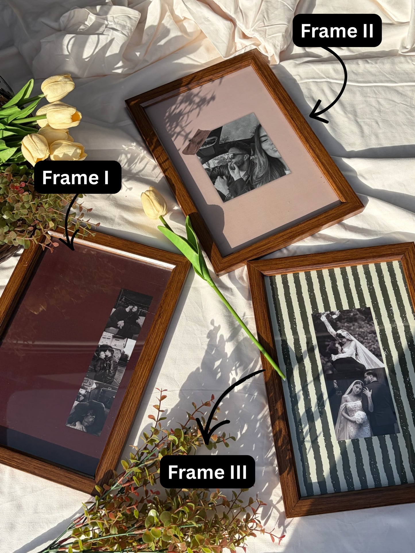 Personalized Couple Frames | Set of III